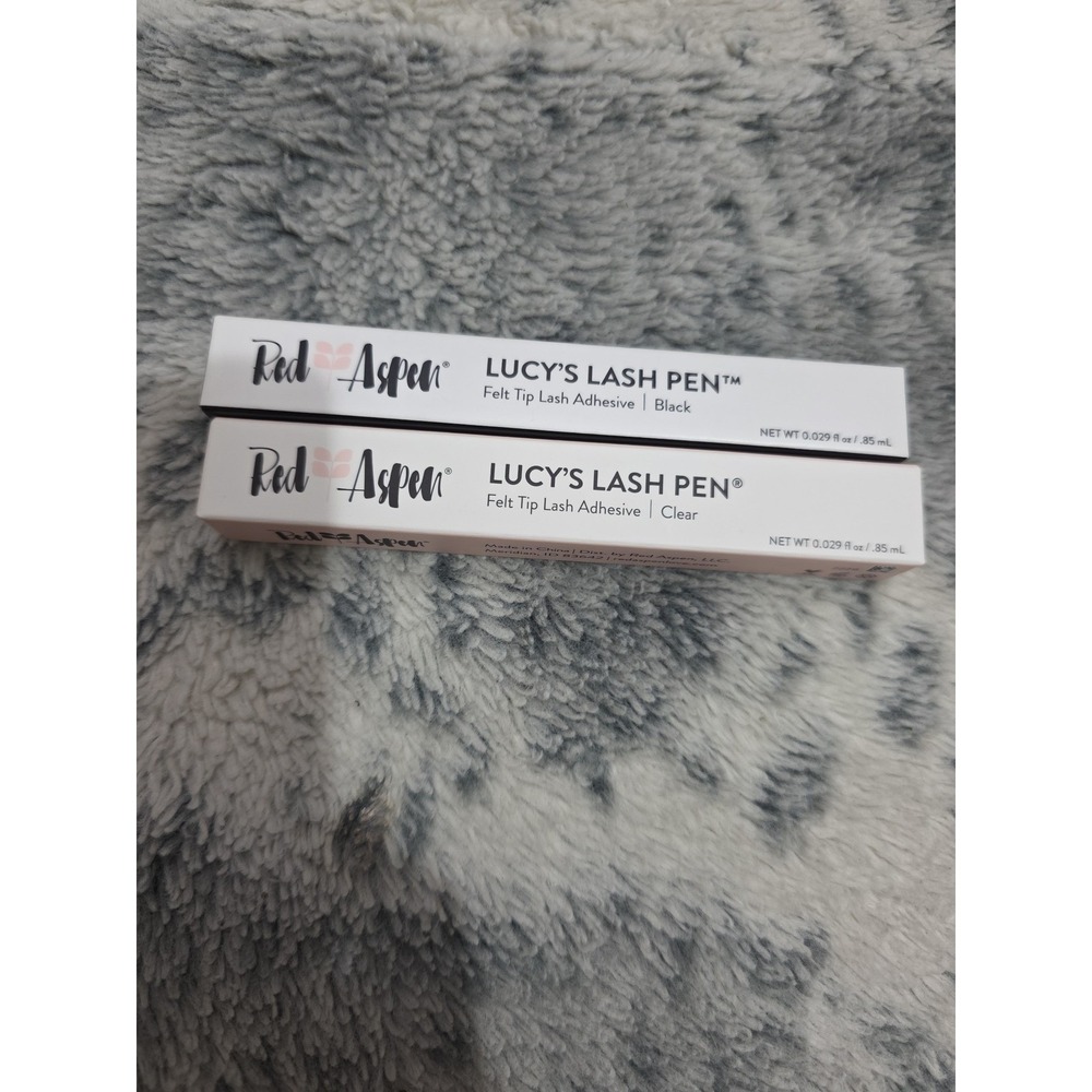 Red Aspen Lucy's Lash Pen Bundle: Black & Clear